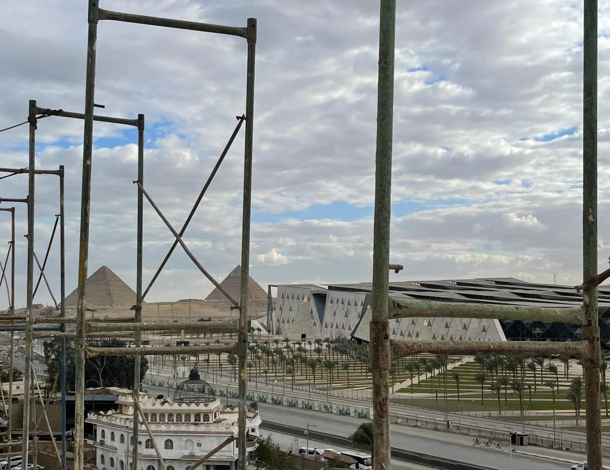Pyramuse Inn Nazlat as Sammān Buitenkant foto